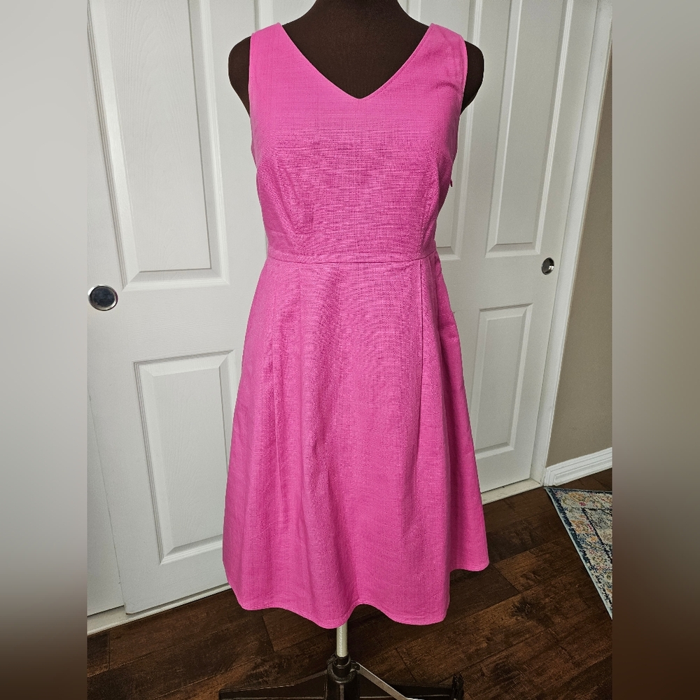 Land's End Cotton Dress Spring Summer